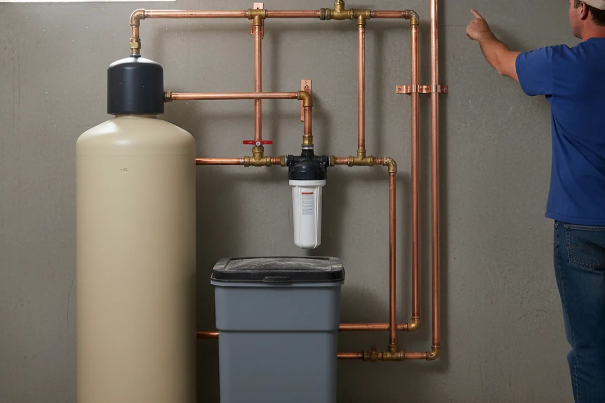 Whole-house water treatment system installed in Prospect